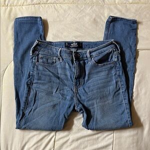 Hollister Women Skinny Blue Jeans